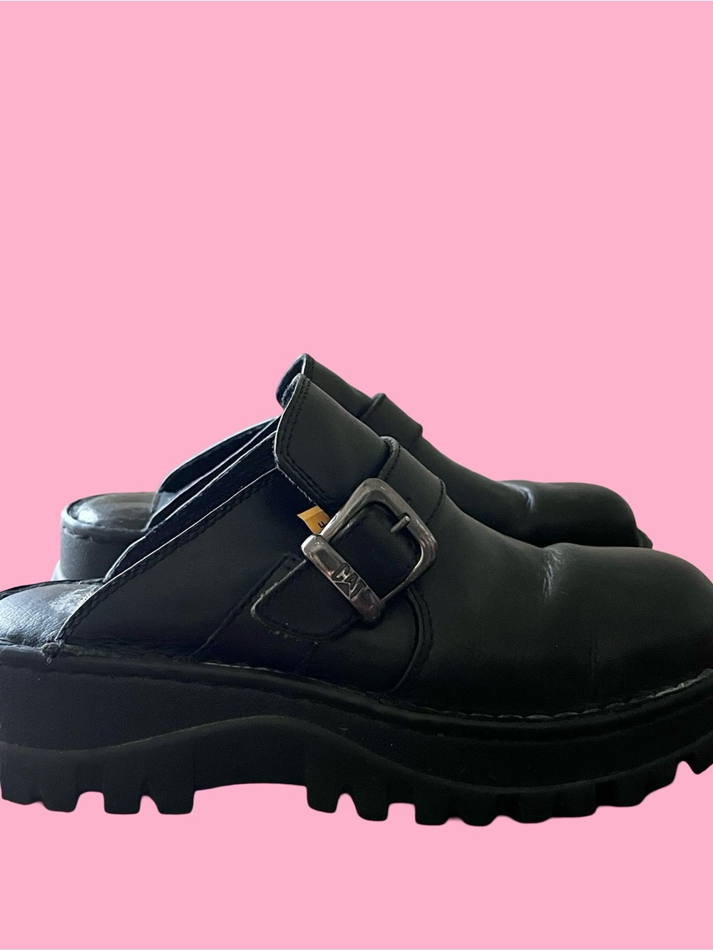 Vintage CAT Chunky Mule